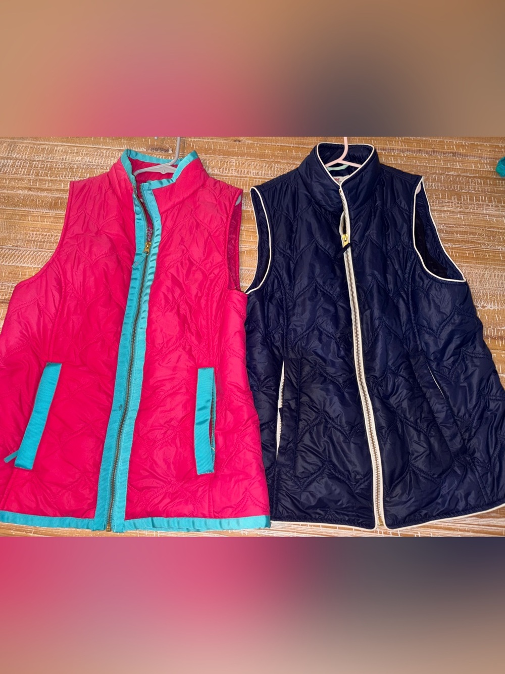 Vineyard Vines Quilted Puffer Vests (2) size XS